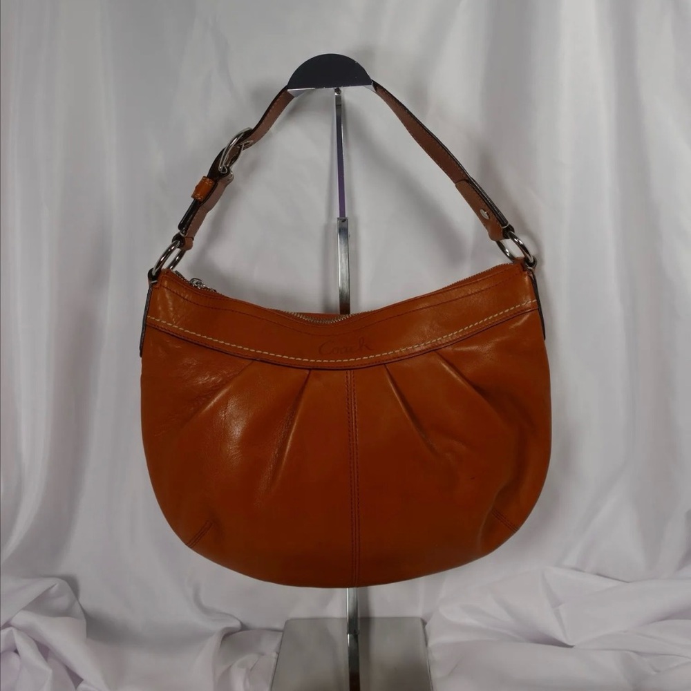 Coach Leather Hobo Bag